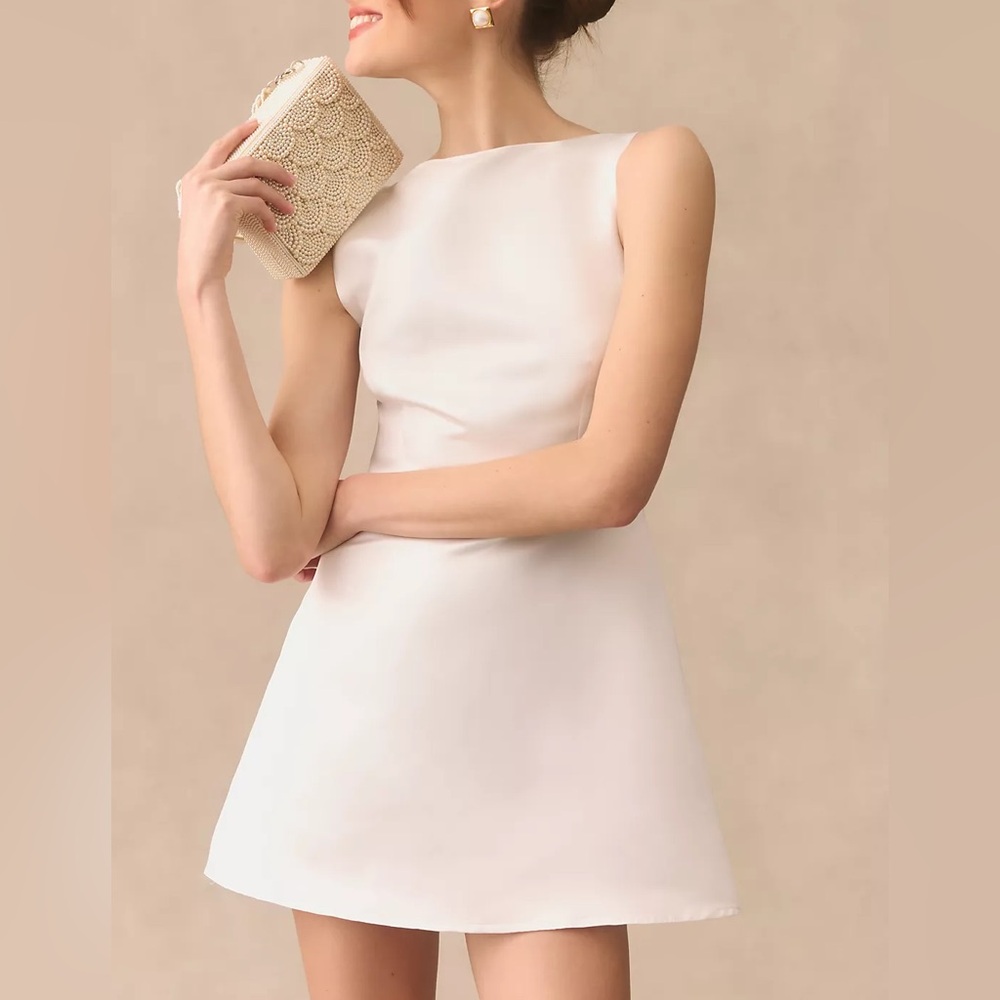 NWT - Reformation - Zenni Dress - Ivory - 10